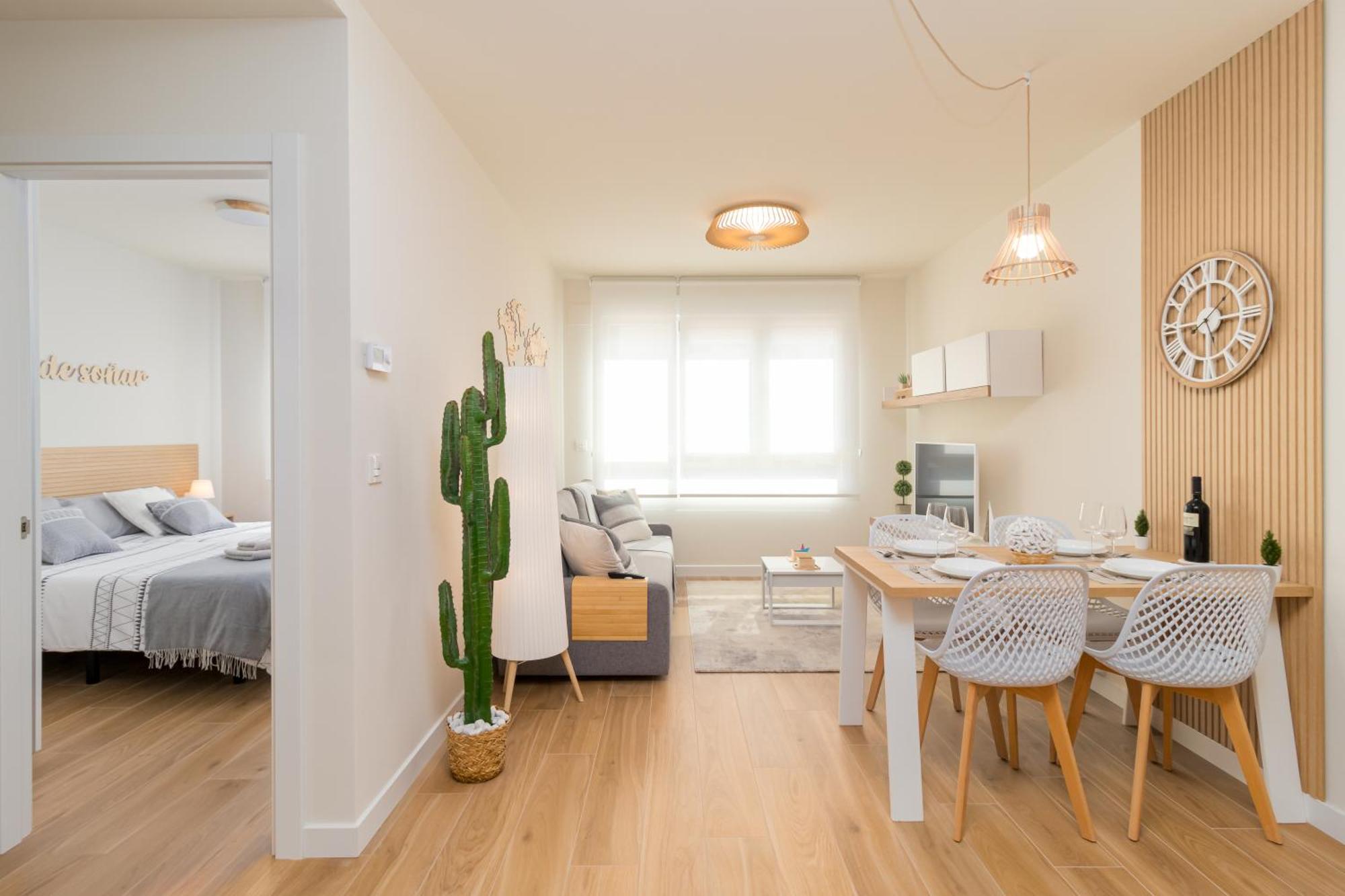 Home In Castro Con Parking Кастро-Урдиалес Экстерьер фото